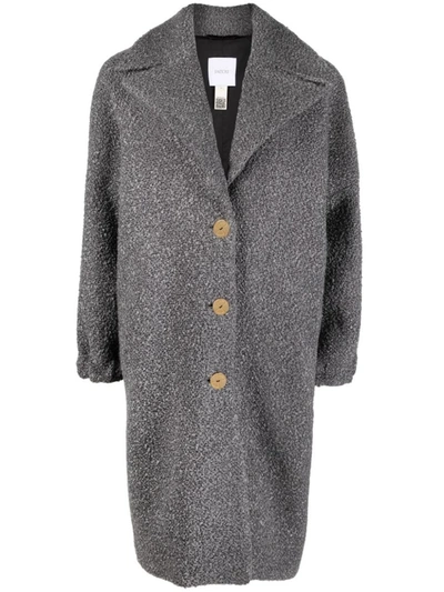 Shop Patou Elliptic Coat Clothing In Grey