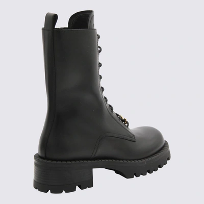 Shop Versace Black Vagabond Boots