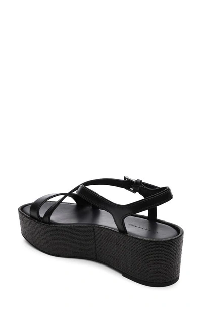 Shop Sanctuary Define Platform Sandal In Black/ Black