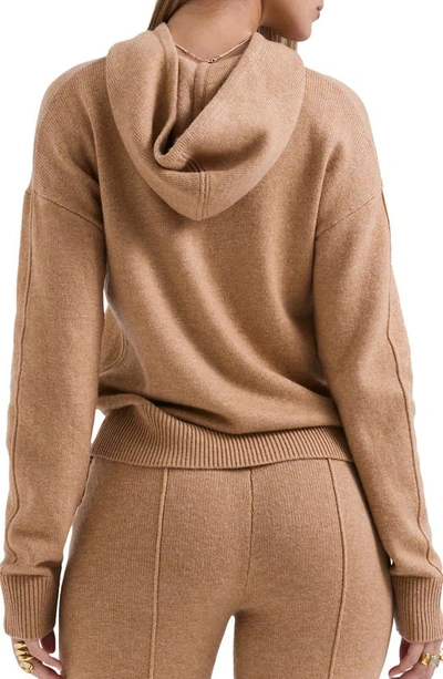 Shop House Of Cb Jionni Hoodie Sweater In Camel
