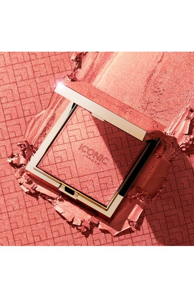 Shop Iconic London Kissed By The Sun Multi-use Cheek Glow In Hot Stuff