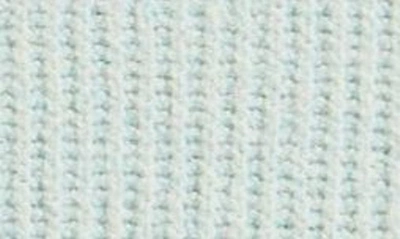 Shop Open Edit Marl Open Stitch Crewneck Sweater In Blue Plume Marl