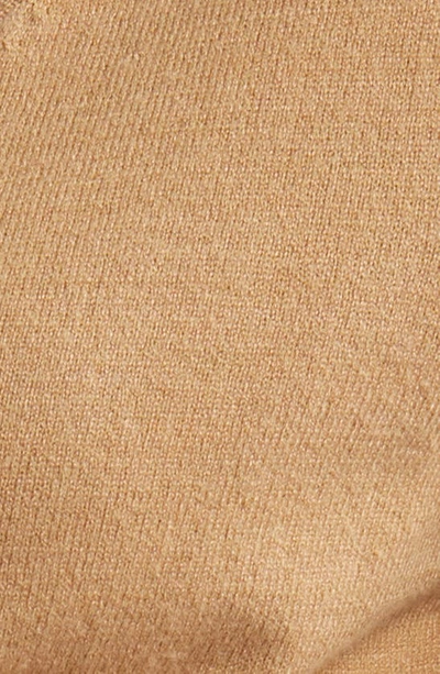 Open Edit Wrap Sweater In Tan Cartouche
