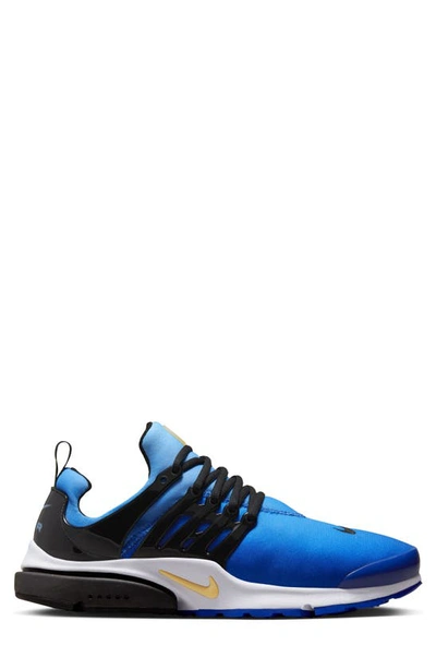 Shop Nike Presto Sneaker In Hyper Blue/ Chamois/ Black