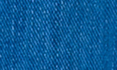 Akris Punto Washed Denim Fitted Jacket In Medium Blue Denim