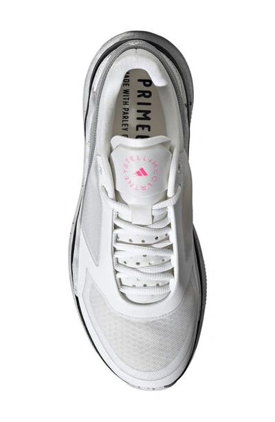 Shop Adidas By Stella Mccartney Earthlight Running Shoe In Ftwwht/ Dovgry/ Cblack