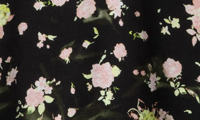 Shop Zadig & Voltaire Christy Rose Print Camisole In Noir