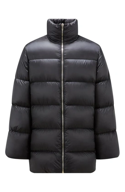 Shop Rick Owens X Moncler Cyclopic Down Puffer Coat In Black