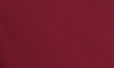 St John Cap Sleeve Stretch Cady Sheath Dress In Raspberry