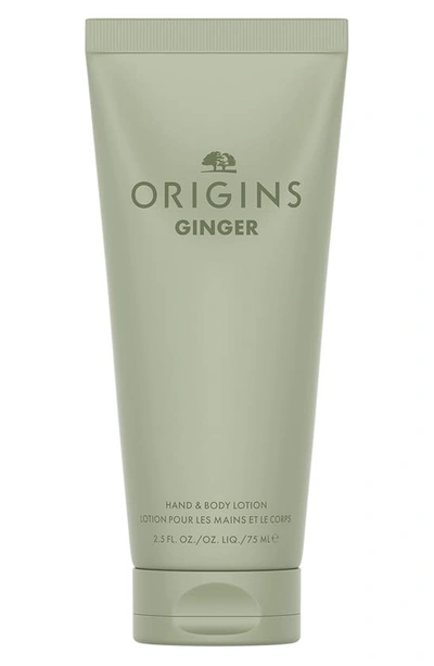 Shop Origins Ginger Hand & Body Lotion, 2.5 oz