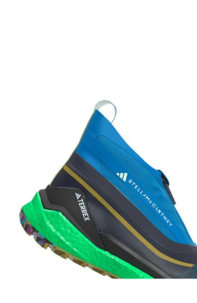 Shop Adidas By Stella Mccartney Terrex Free Rain.rdy Hiking Shoe In Legend Ink/ Blue/ Olive