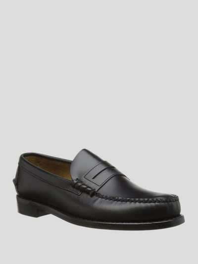 Shop Sebago Flat Shoes In Black