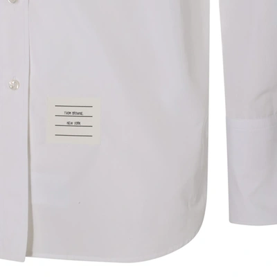 Shop Thom Browne Shirts White