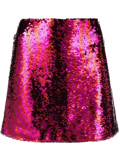 Shop Chiara Ferragni Skirts In Red