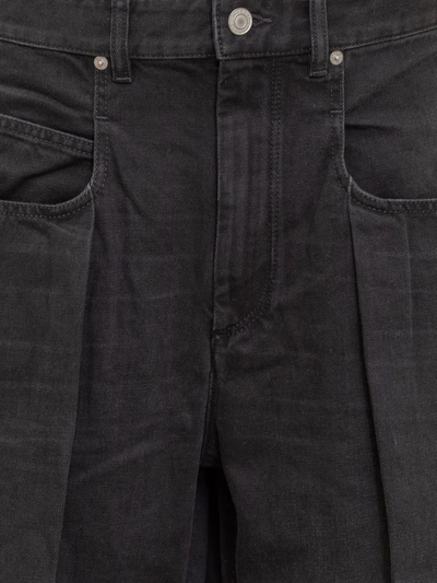 Shop Isabel Marant Janel Jeans In Black