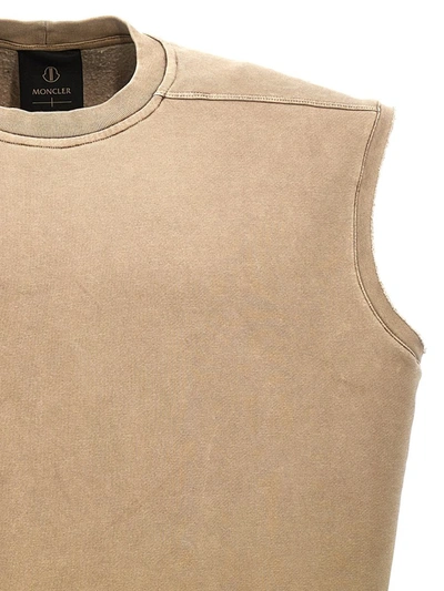 Shop Rick Owens Moncler Genius +  Vest In Beige