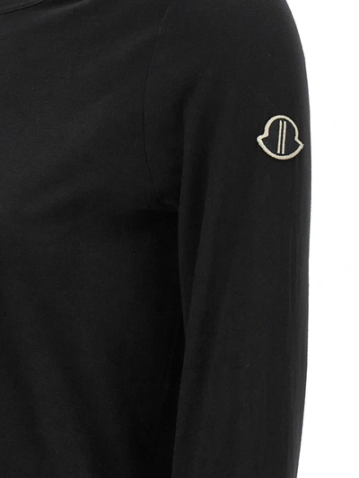 Shop Rick Owens T-shirt Moncler Genius +  In Black