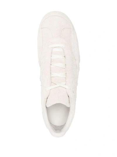 Shop Y-3 Adidas Adidas  X Yohji Yamamoto Gazelle Low-top Sneakers In Off White
