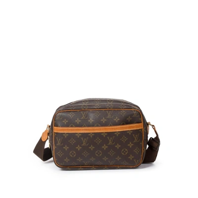 Pre-owned Louis Vuitton Reporter Pm In Brown