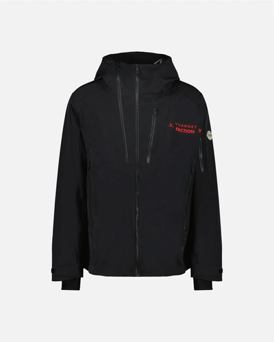 Shop Vuarnet X Faction Arctic 3l Jacket In Black