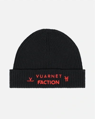 Shop Vuarnet X Faction Beanie In Black