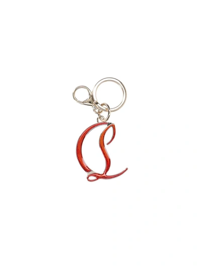 Shop Christian Louboutin Keychains In Red