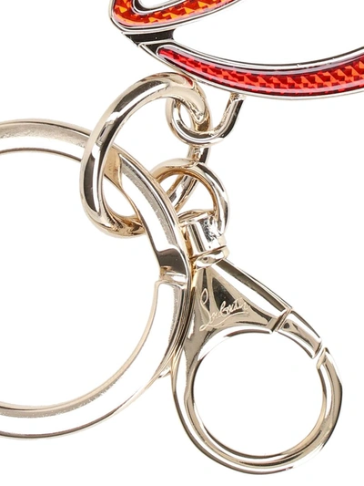 Shop Christian Louboutin Keychains In Red