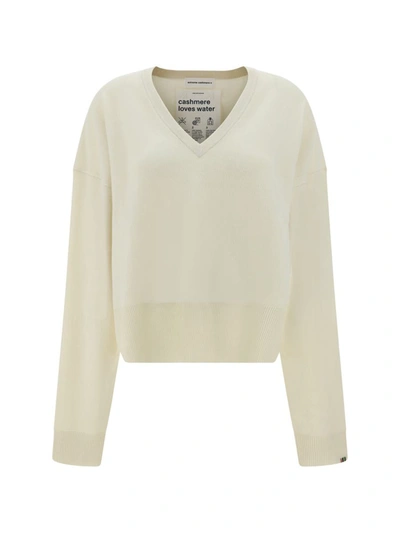 Shop Extreme Cashmere Knitwear In Cream