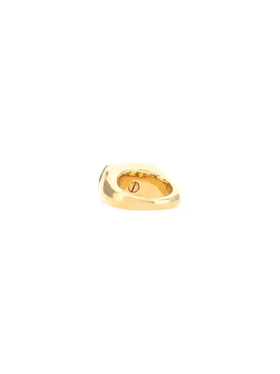 Shop Versace Rings In  Gold