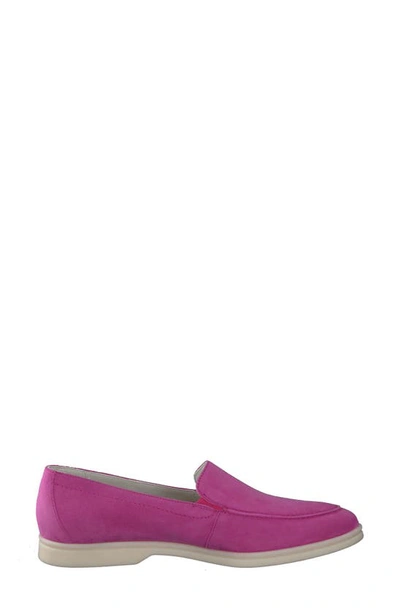 Shop Paul Green Selby Loafer In Barbie Suede