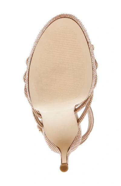 Shop Steve Madden Givinn Beaded Strappy Sandal In Bronze