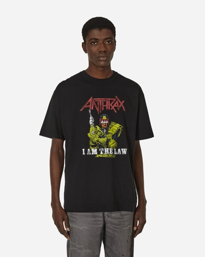 Shop Neighborhood Anthrax Ss-3 T-shirt In Black
