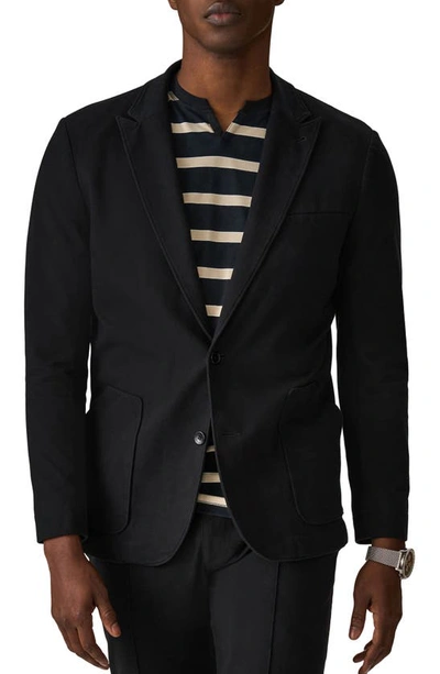 Shop Good Man Brand Hollis Stretch Cotton Blazer In Black