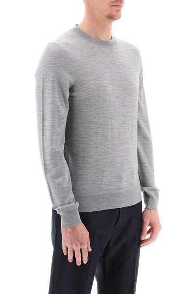 Shop Tom Ford Light Wool Sweater In Grey