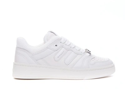 Shop Bally Sneakers In Bianco