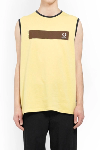 Shop Raf Simons Fred Perry X  Tank Tops In Multicolor