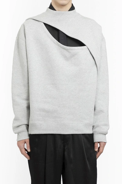 Shop Louis Gabriel Nouchi Sweatshirts In Grey