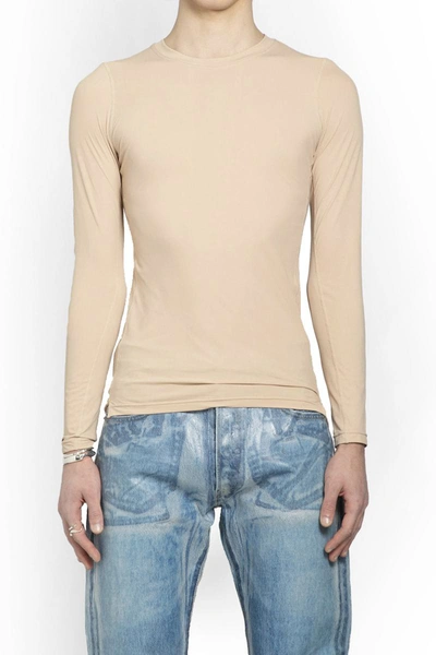 Shop Karmuel Young T-shirts In Beige