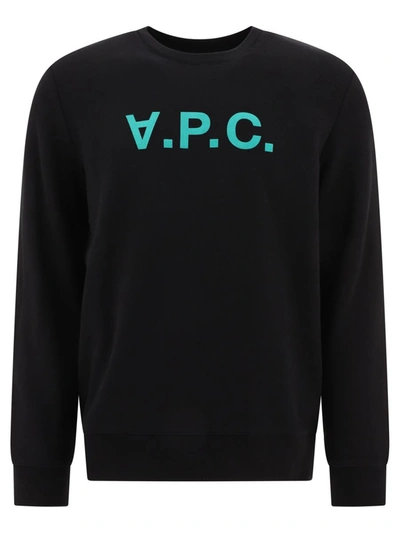 Shop Apc A.p.c. "vpc" Sweatshirt In Black