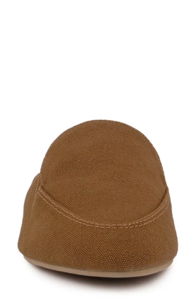 Rag & Co Calico Tan Organic Canvas Mules In Tan