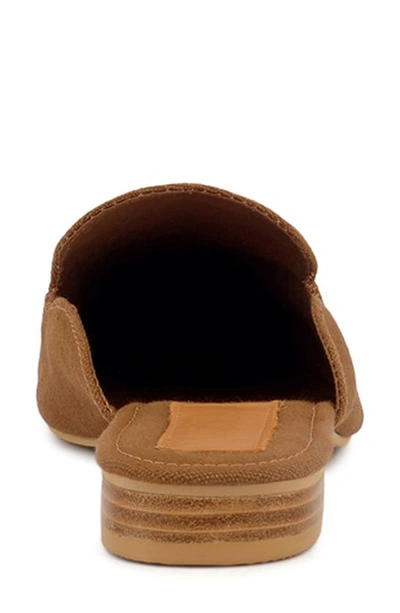Rag & Co Calico Tan Organic Canvas Mules In Tan
