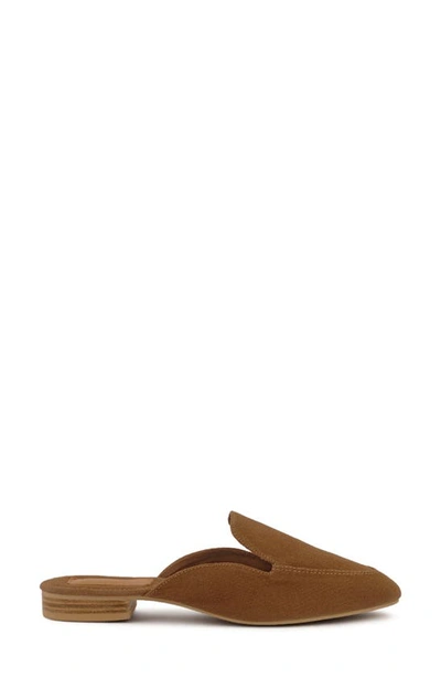 Rag & Co Calico Tan Organic Canvas Mules In Tan
