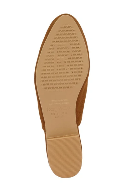 Rag & Co Calico Tan Organic Canvas Mules In Tan