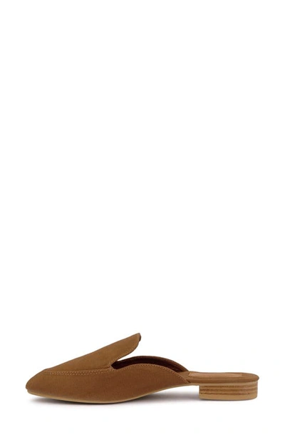 Rag & Co Calico Tan Organic Canvas Mules In Tan