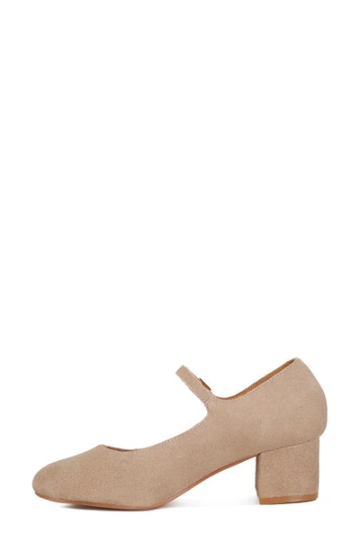 Shop Rag & Co Dallin Mary Jane Pump In Sand