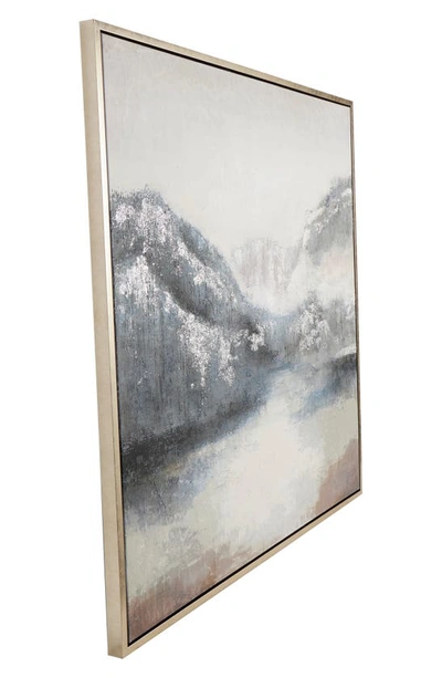 Shop Willow Row Scenic Canvas Framed Wall Art In Gray