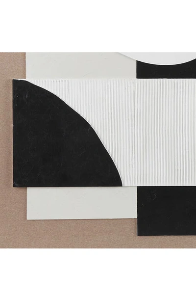 Vivian Lune Home Abstract Framed Wall Art In Brown