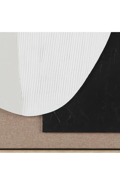 Vivian Lune Home Abstract Framed Wall Art In Brown
