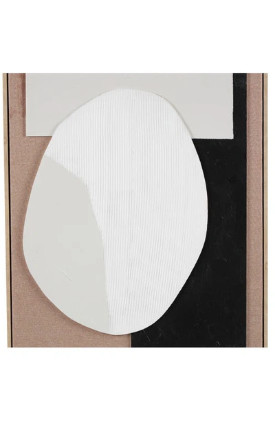 Vivian Lune Home Abstract Framed Wall Art In Brown