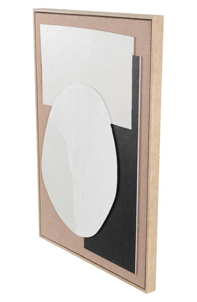 Vivian Lune Home Abstract Framed Wall Art In Brown